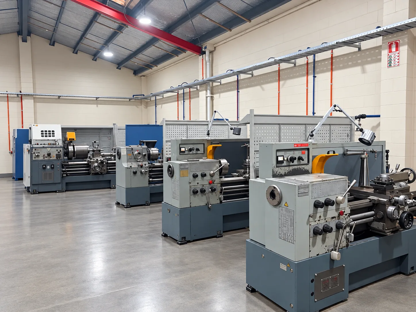 Circle Line Engineering conventional manual lathes for precision manual turning in Auckland